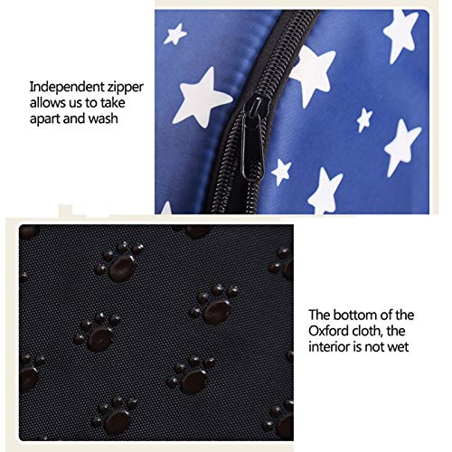 Haustierbett, Großer Hund Hundehütte Winter Warm halten Waschbar Innen Luxus Hundehütte Vier Jahreszeiten Hundehöhle Iglu,F,XXL92*68 * 72cm