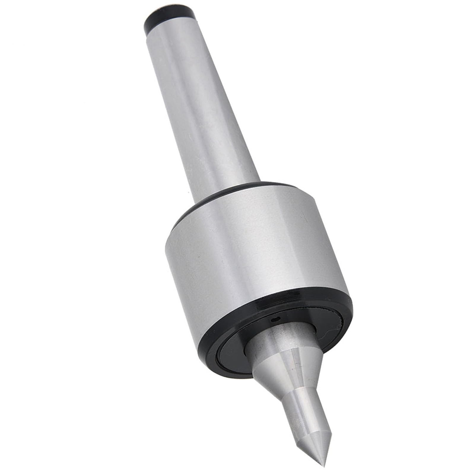 CHICIRIS MT3 Zentrierspitze mit Laufender Spitze MT3 Drehbare Spitze aus Kohlenstoffstahl Mitlaufende Drehmitte Mitlaufende Spitze MT3 Kegelspitzen 60 Grad Rollkorn 0,000197 CNC-Werkzeug