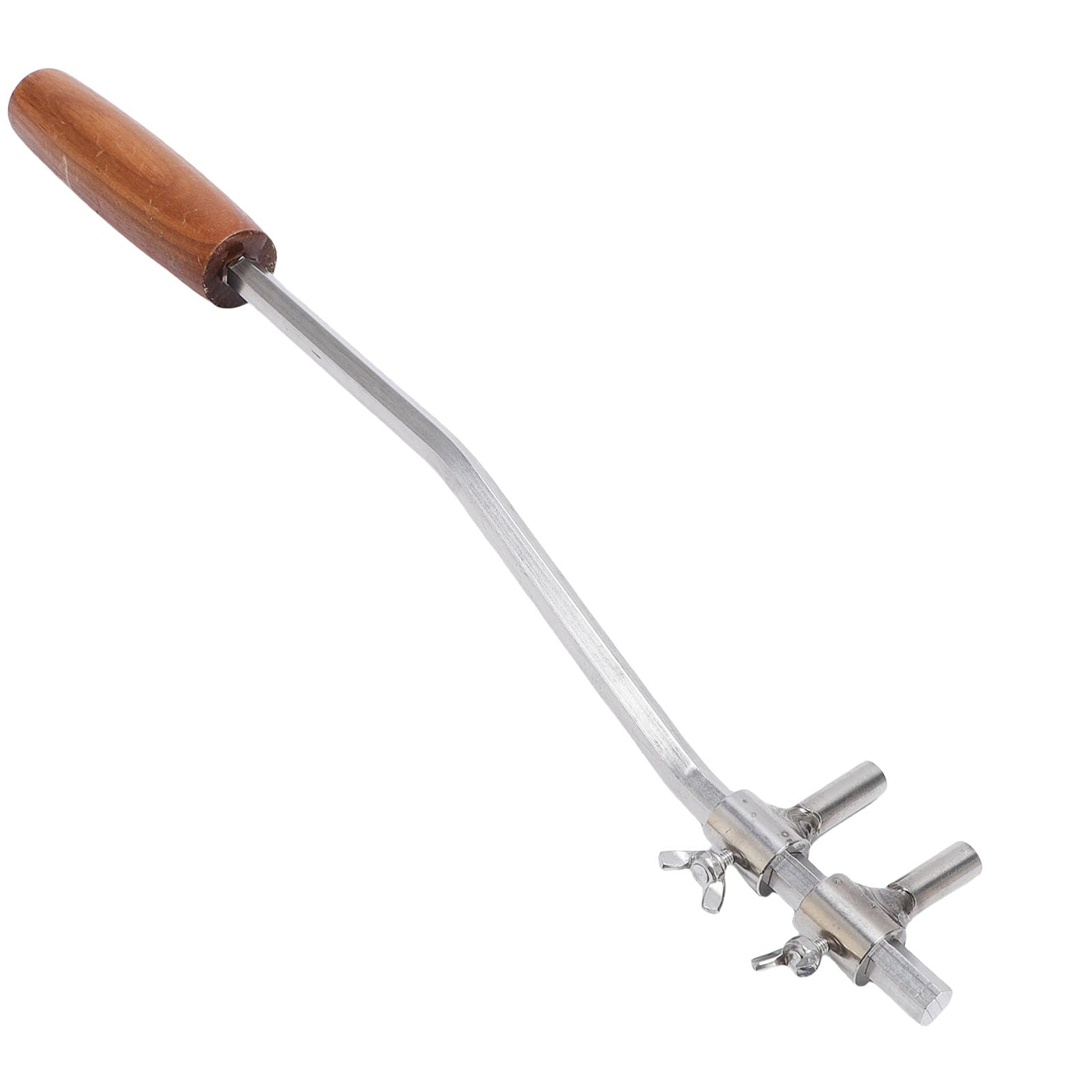 Tissting Bonsai Ast Biegewerkzeug Aus Edelstahl, Professionelles Gartengerät Mit Holzgriff Für Präzises Bonsai Design Und Formgebung (42,5cm), Ideal Für Hobby- Und Profi Gärtner