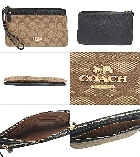 Amazon | [コーチ] 財布(長財布) FC5576 C5576 カーキ×ブラック