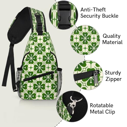 Bolso tipo sling para mujer y hombre en poliéster miniatura 4