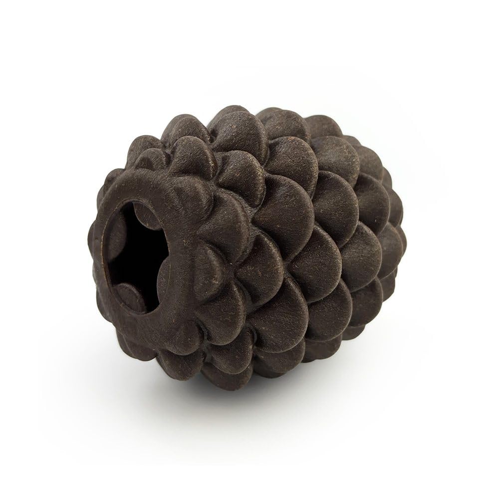 HugglePets Pine Cone Dog Toys For Aggressive Chewers. Durable and Safe Dog Chew Toy For Dog Dental Care. A Perfect Training Chew. Tough Boredom Breaker For All Dogs. Perfect For Playing.