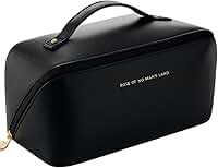 Necessaire Feminina Grande para Viagem e Uso Diário – Frasqueira Bolsa de Maquiagem, Organizadora Multiuso Premium
