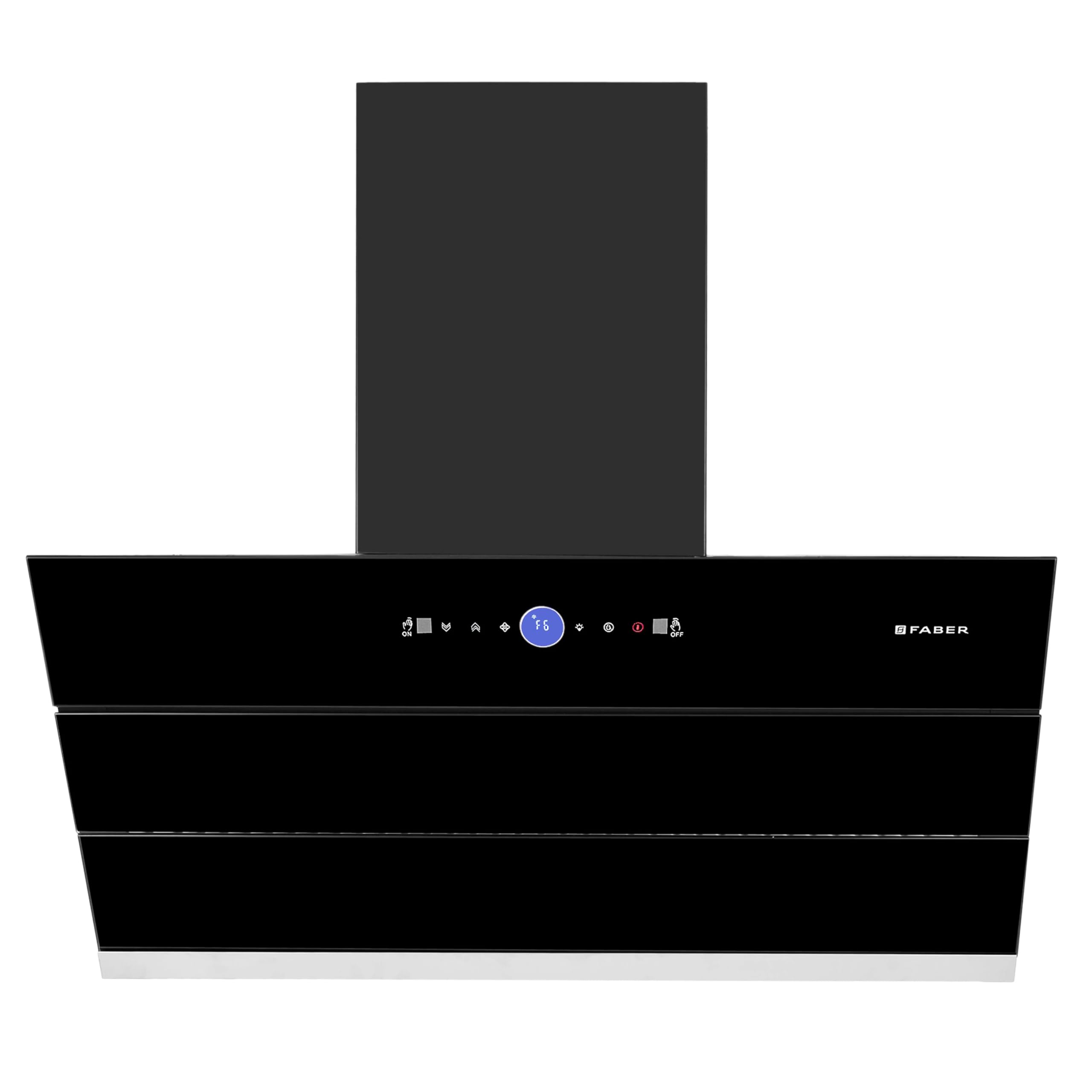 Faber 90 cm 1500 m³/hr Wall Mounted Kitchen Chimney (HOOD COMET BLDC FL HC BK 90, Filterless technology, Touch & Gesture With Remote Control, Black)-image-45