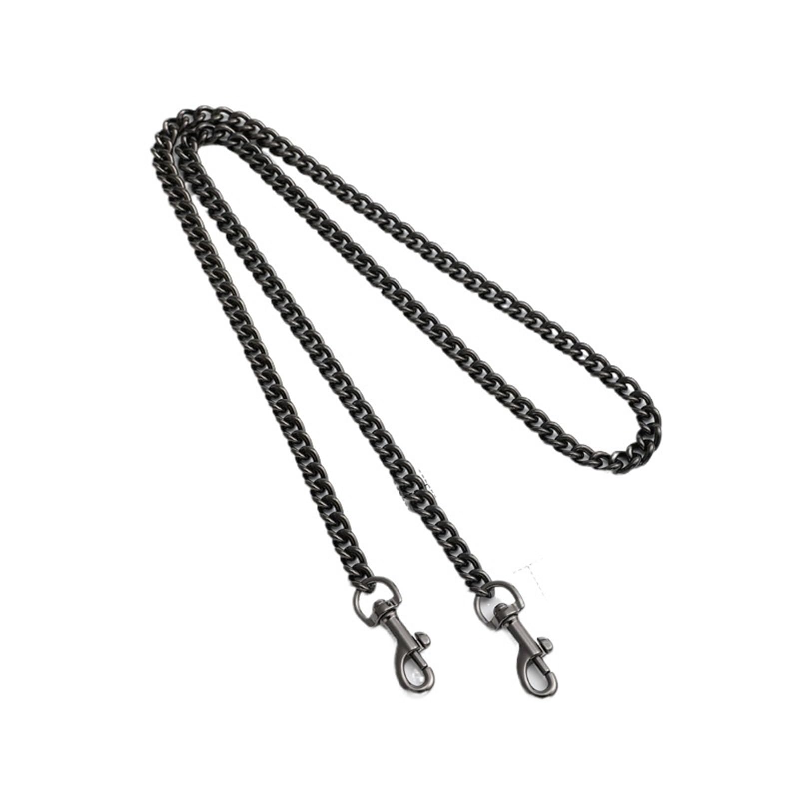 Sangle bandoulière chaîne en métal Color 3 de 110cm pour transformation de sac d'épaule