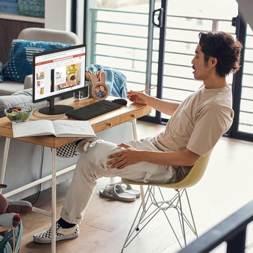 HP 2025 22" FHD All-in-One Desktop Computer • The New Version for Everyday Use • Latest 13th Gen Intel Quad-Core CPU • 8GB DDR5 • 128GB Storage • HDMI • Type-C • Wi-Fi • HD Webcam • Win11 Pro • Black - 5