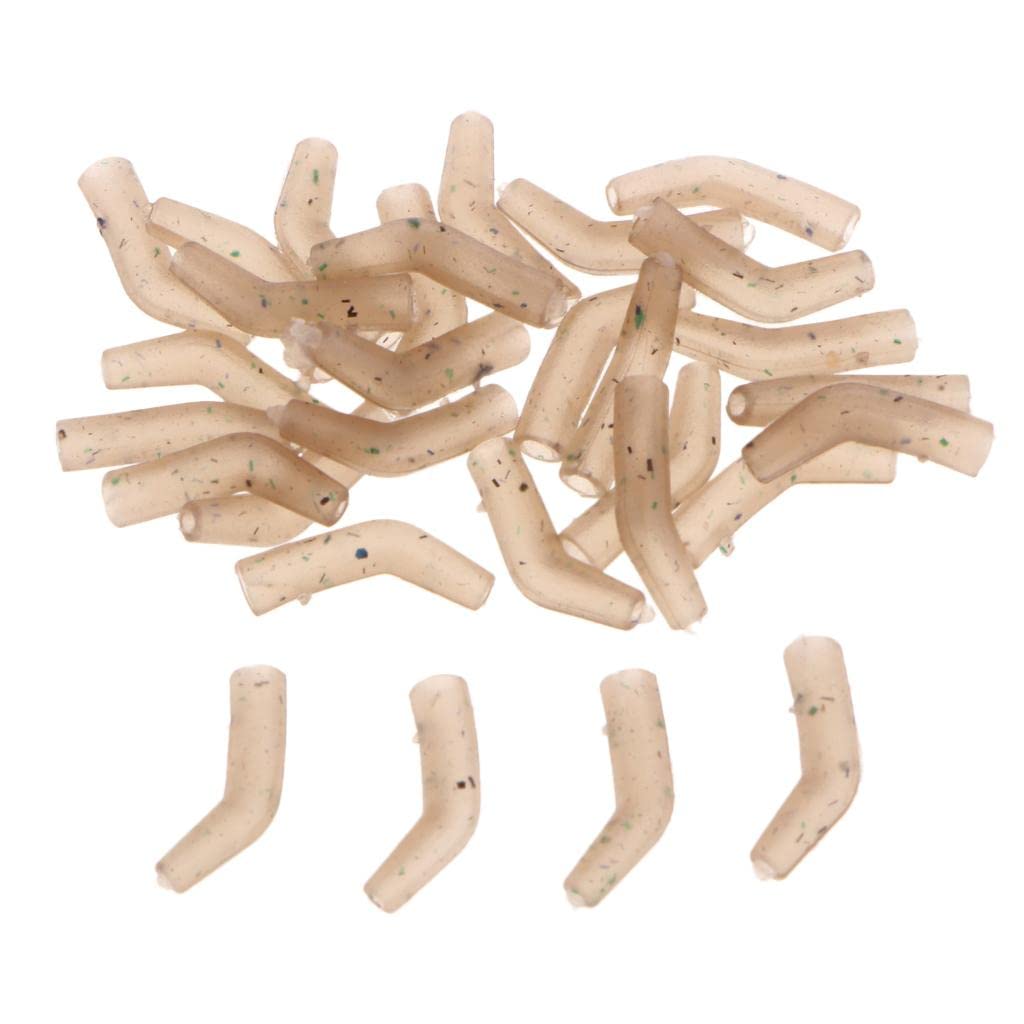 CALANDIS® 30pcs Carp Fishing Line Hook Aligner Rig Accessories Fishing Rigs for Bottom Baits, Wafters or Pop-ups-image-30