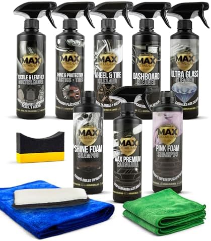 Detailing Pack - Car Cleaning Kit Accessories Included, Exterior ...