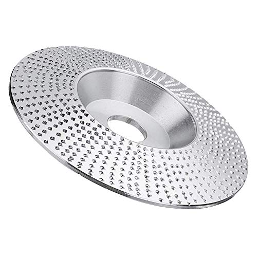 Taghua Angle Grinder Disc, Wood Angle Grinding Wheel Rotary Disc, Carbide Carving Abrasive Disc Cutter Working Tool for Shaping Polishing Wheel Plate