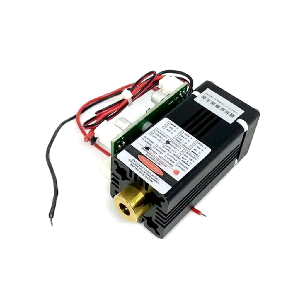 Enfoque 50mw 650nm Módulo de Punto Láser de Diodos / 12v ttl/enfriamiento del ventilador/trabajo prolongado