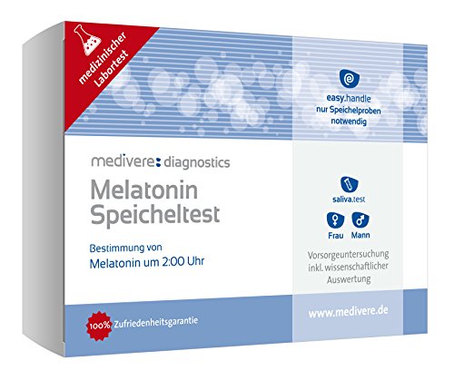 Preisvergleich Produktbild Medivere Melatonin Test - Speicheltest