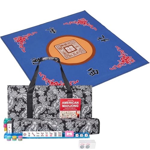 American Mahjong Game Set, 166 piezas, completo miniatura 1