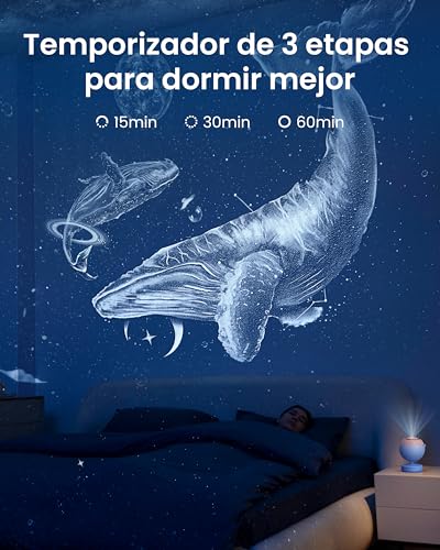 Miniatura 4 de Pococo Galaxy Lite Star Projector, Proyector De Estrellas Para El Hogar, Lámpara Nocturna Planetaria Para Bebés, Proyector De Galaxias Para Fiestas, Regalo De Cumpleaños