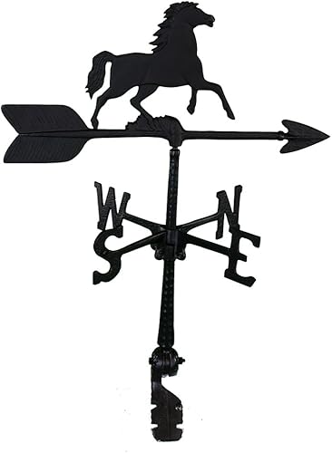 Miniatura 1 de Montague Metal Products Veleta de 24 pulgadas con adorno de caballo