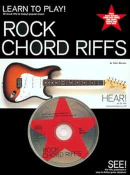 Hardcover Rock Chord Riffs Book