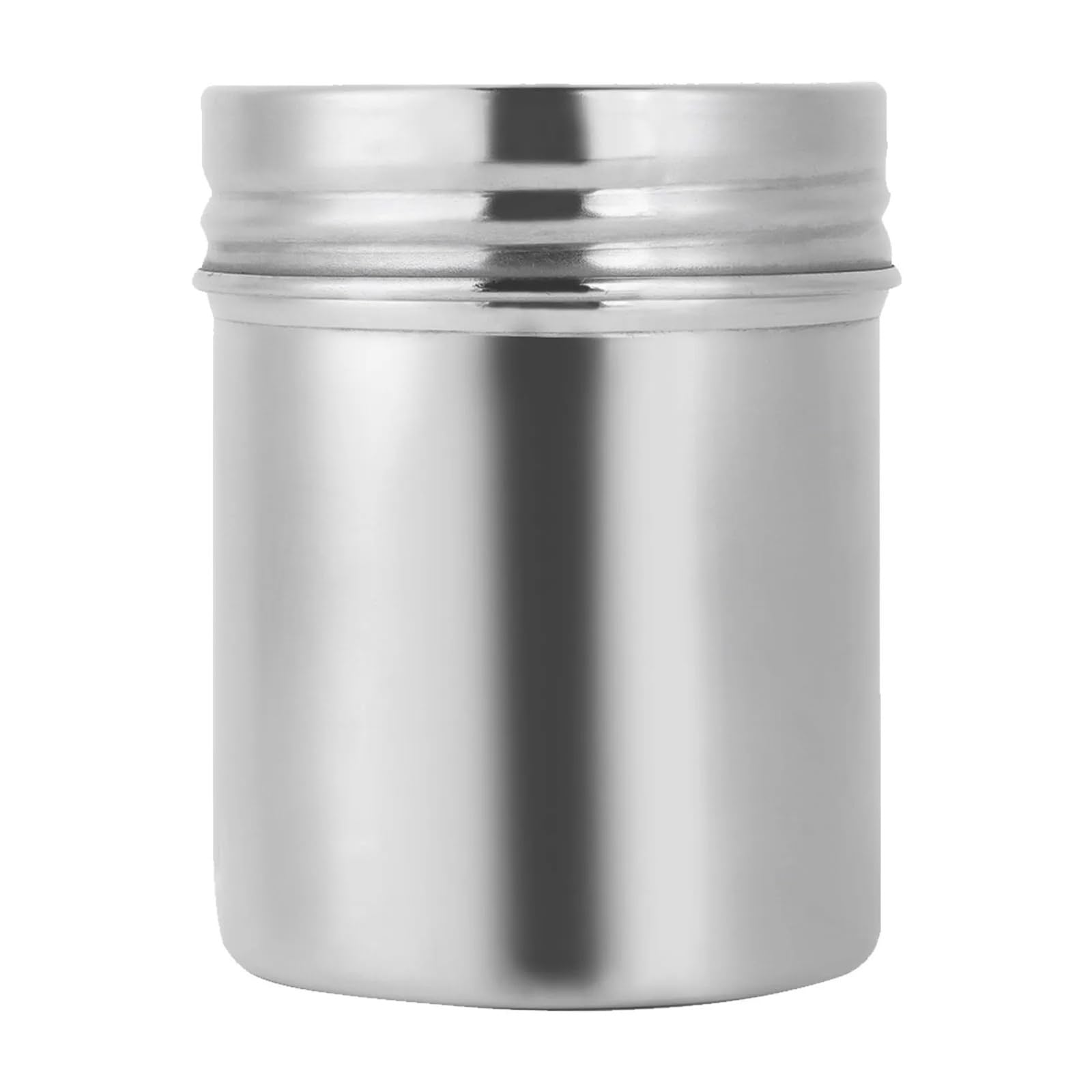 FDBTYJN Tea Caddy Stainless Steel Sealed Jar Storage Container 304 Portable Tea Coffee Beans(S)