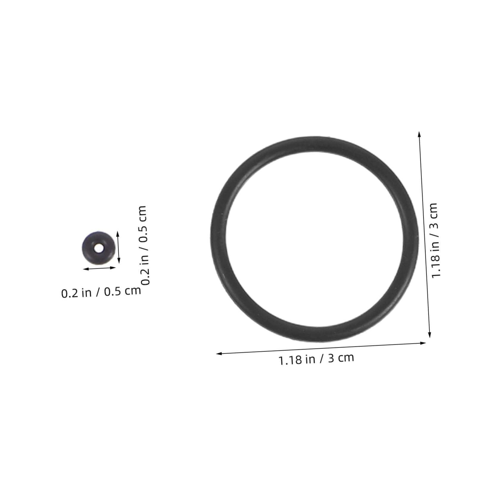 STOBAZA Nitrile Seal Washers Set 1020 Pieces for Faucet Plumbing Pressure Washers Automotive Oil Heat Resistant
