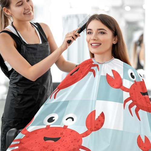 Capa para barbero impermeable y ajustable para hombre miniatura 7