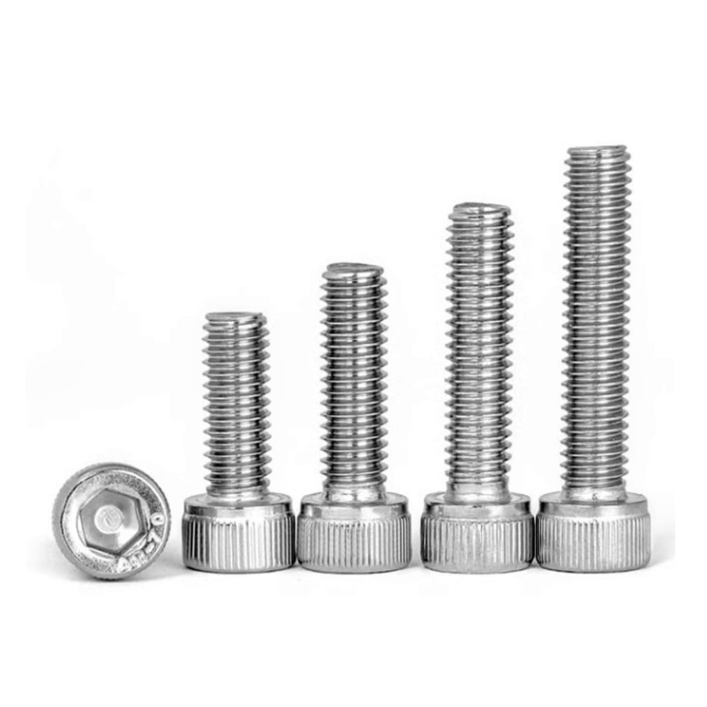 Viti A Brugola Acciaio Inox 304 | 5 Pezzi 3/8-16x7/8" | Testa A Bottone Per Meccanica E Falegnameria - Foto 6