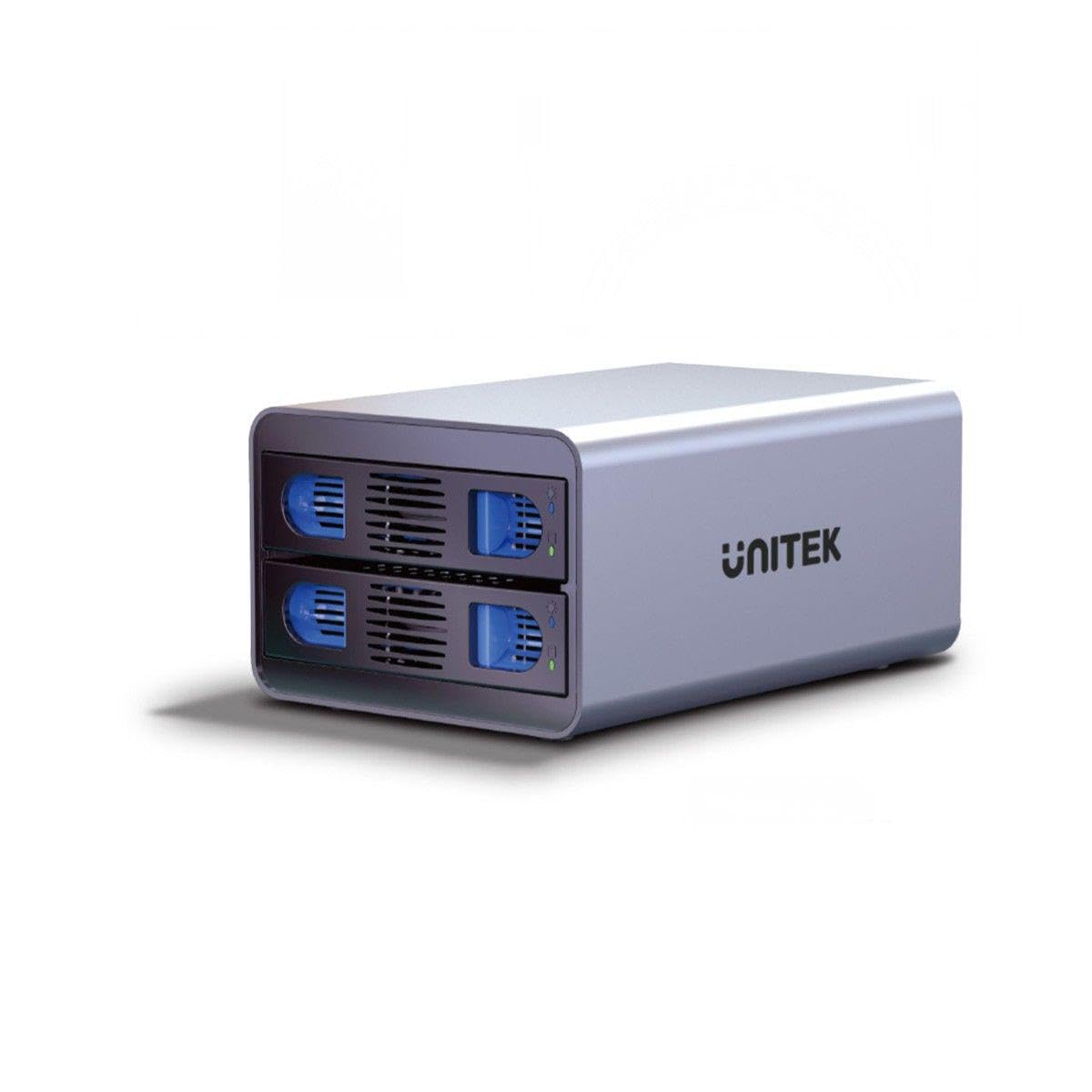 Obudowa dysku Unitek S1308A01-EU SATA 2,5/3,5" Dwie kieszenie do 40 TB