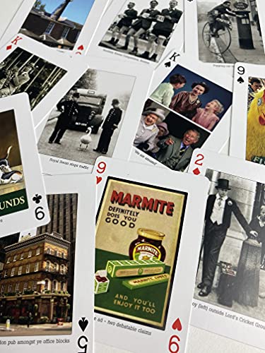 Baraja de Naipes Póker Gibsons Quirky Britain Piatnik miniatura 6