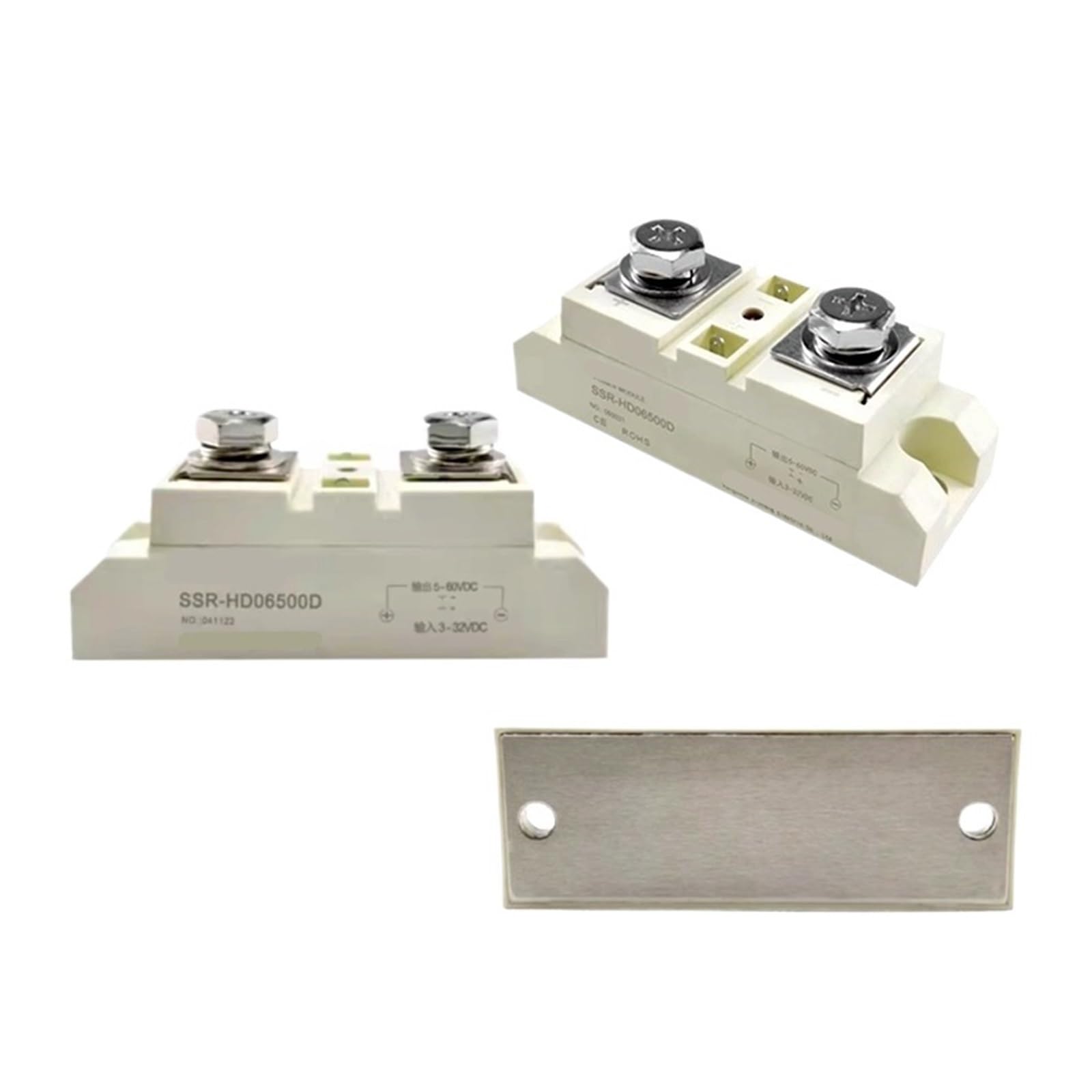 SSR HD0680D Solid State Relay – 24VDC Steuert 80A DC, Ausführungen Bis 500A