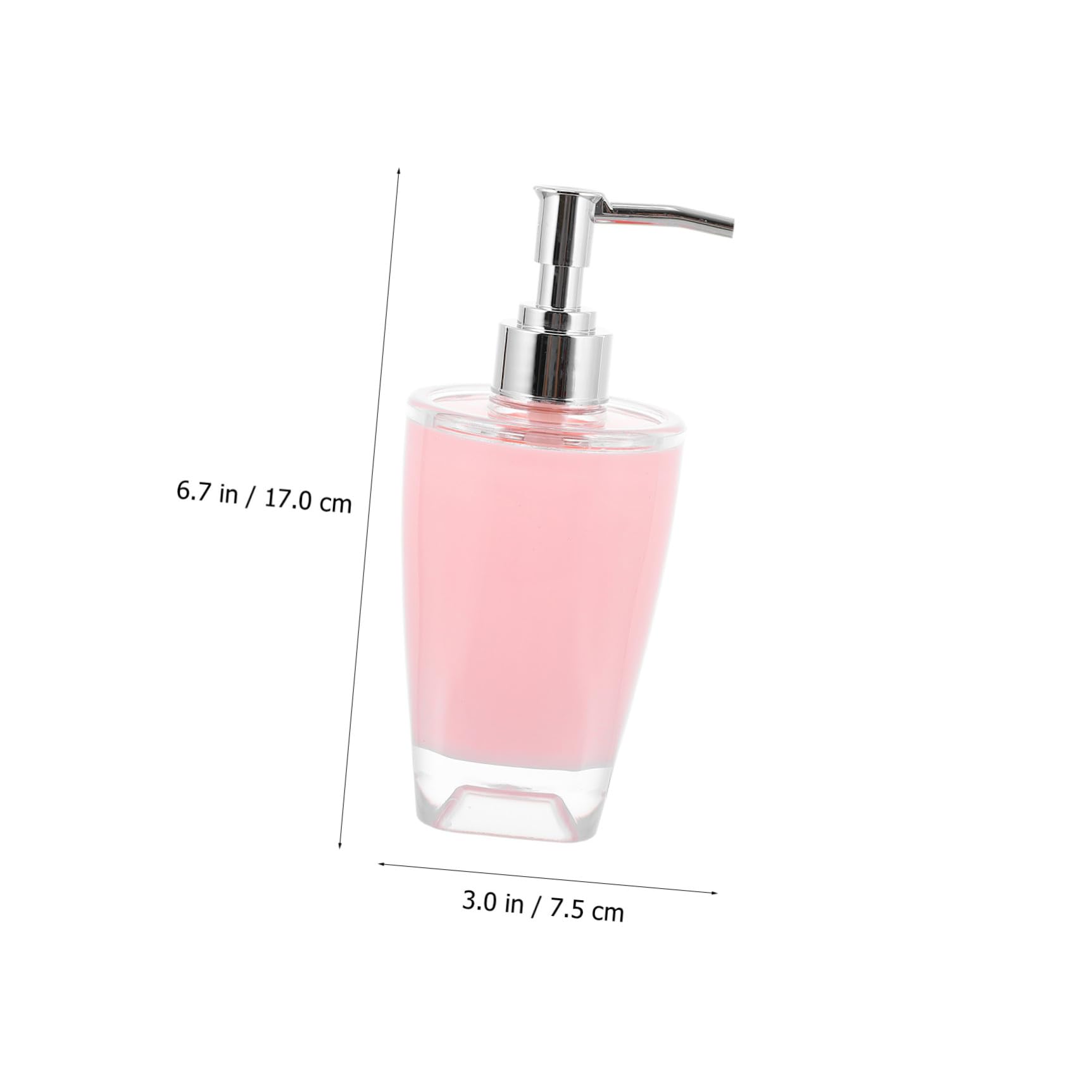 Set Accessori da Bagno Rosa 4 Pezzi in Ps Elegante e Funzionale per Mantenere Ordinato Bagno come Regalo la Casa