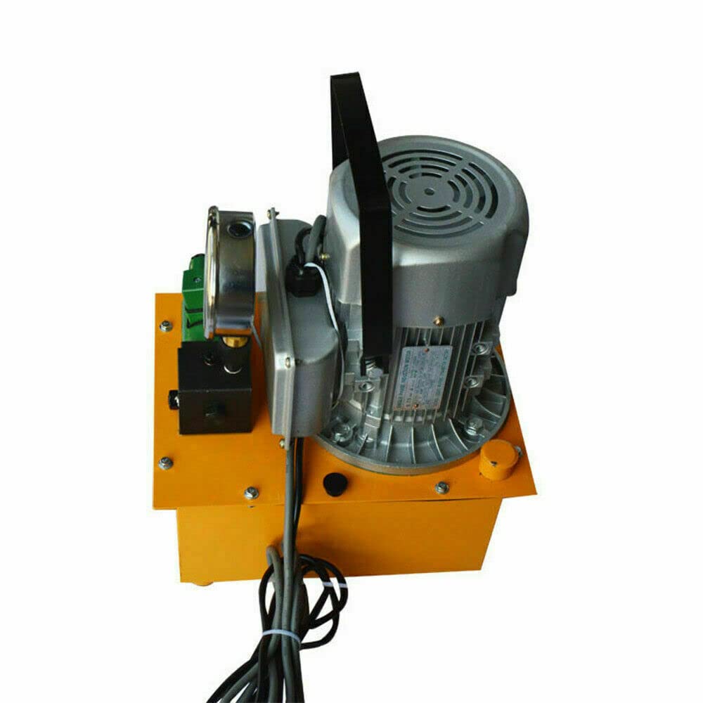 Pompa idraulica elettrica con valvola magnetica, pompa idraulica, 1400 giri/min, 750 W, 700 bar