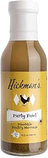 Hickman's BBQ Party Fowl Marinade PACK OF 2 - Great On Chicken, Turkey, Poultry & More - Gluten Free - 12 fl oz