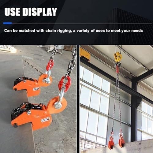 Pince de levage verticale 5 tonnes avec mâchoires de 5 cm pour tôles - 7