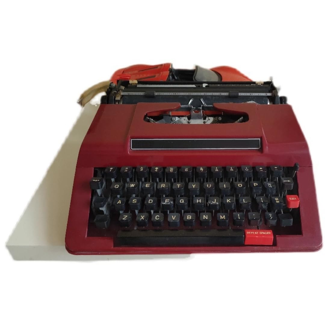 MRKU Antike Schreibmaschine, klassisch, mechanisch, Vintage, Handbuch, Schriftsteller, Journalisten, Sammler, Umschlag, Briefe schreiben, Notizen Machen, Roman