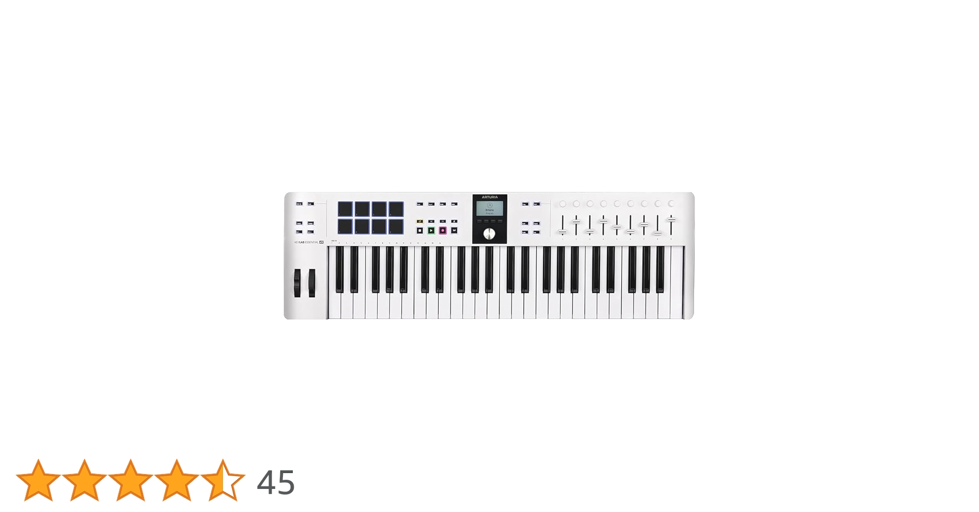 ARTURIA KEYLAB Essential 49MK3 MIDIキーボード Amazon.com: Arturia KeyLab Essential mk3 — 49 Key USB MIDI