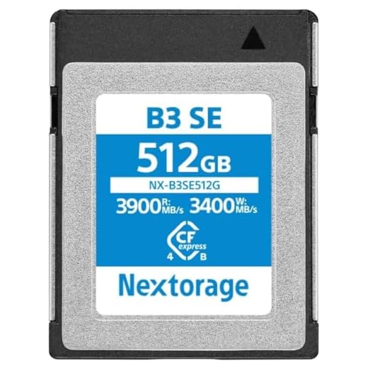 Nextorage CFexpress 4.0 Type B 512GB Card