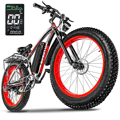 EOEOTWO 26" Fat tire Electric Bike for Adults,Off Road E