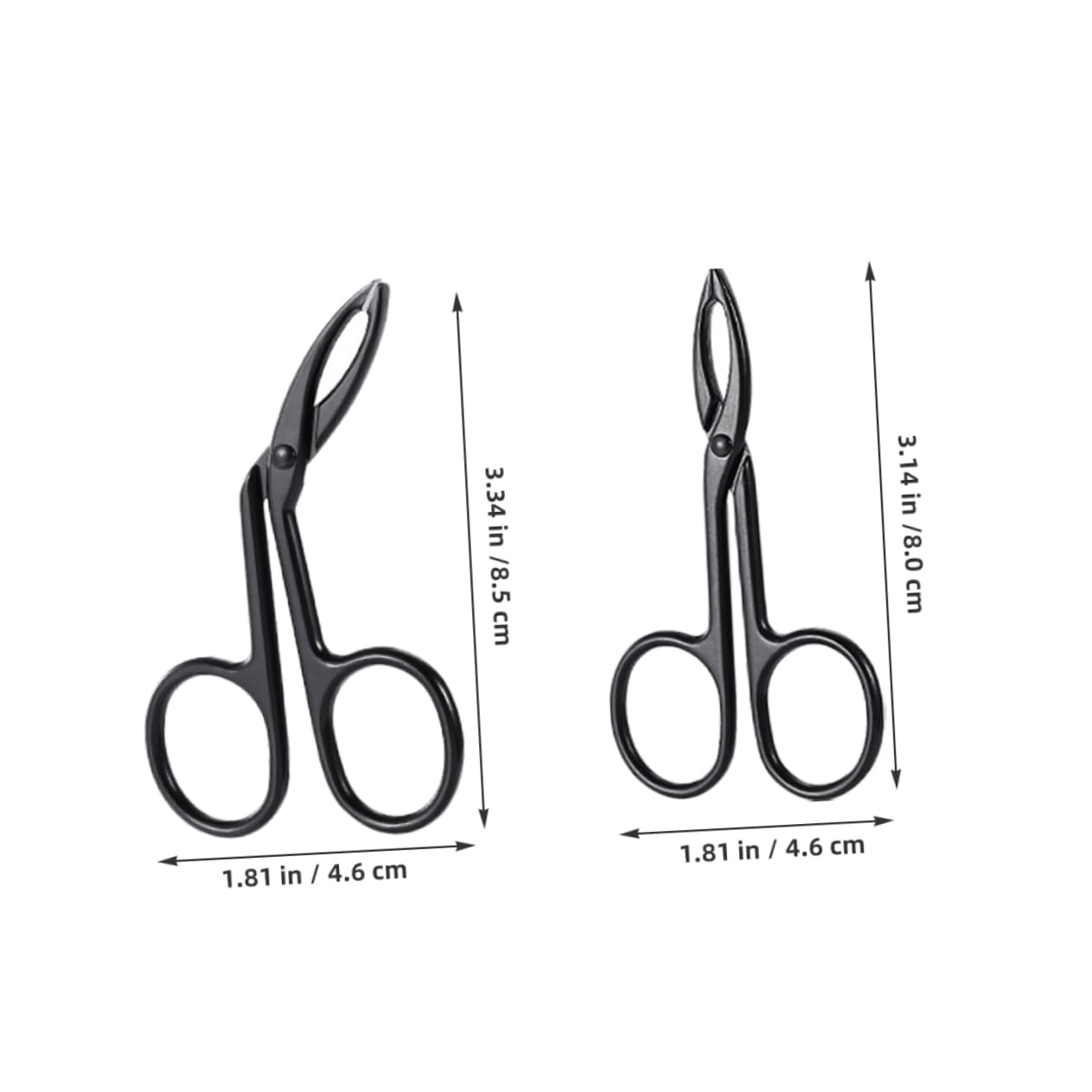 SHERCHPRY 5 Set Pinze Per Sopracciglia Fronte Per Donne Sopracciglio Pinzetta Attrezzo Trimmer Per Sopracciglia Da Donna Facciale Pinzette Strappa Sopracciglia Acciaio Inossidabile 4 Pezzi*5
