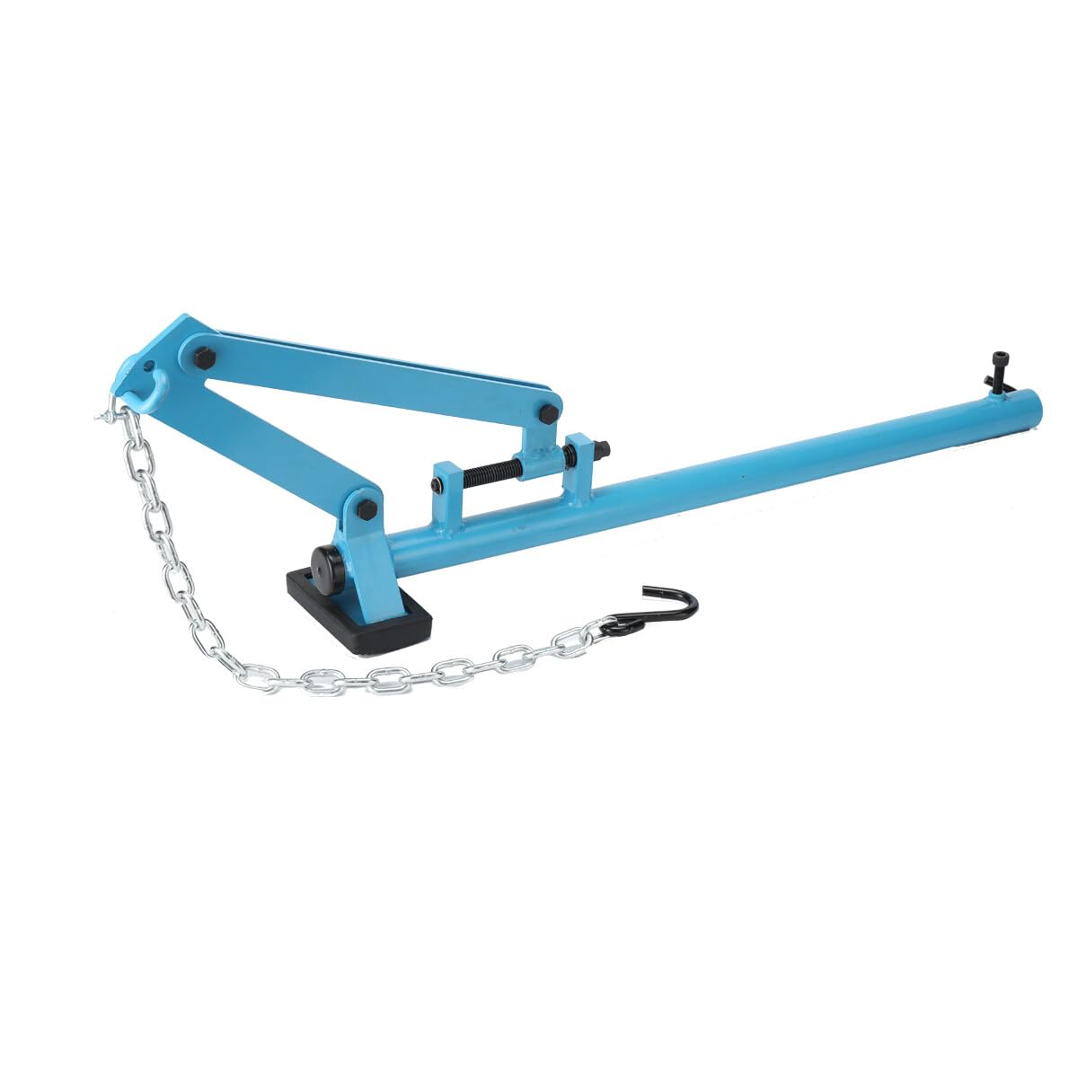 Herramienta de palanca de eslabón de suspensión, Palanca de eje universal con cadena, Brazo de suspensión palanca, brazo elevador, barra para montaje y desmontaje de piezas de eje, Max 500 kg