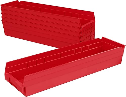 akro-mils 30164 24 von 6 von 4-Zoll Kunststoff Mülleimer Box Regal Nistkasten, b