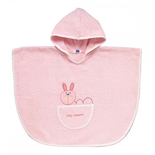 Accappatoio Poncho 12+ mesi Chicco Rosa - Coniglio [4842]