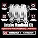 MITZONE Intake Manifold Compatible with Mercedes C240 C280 C320 CLK320 E320 ML320 SLK320 Replace 1121401101 1121402101