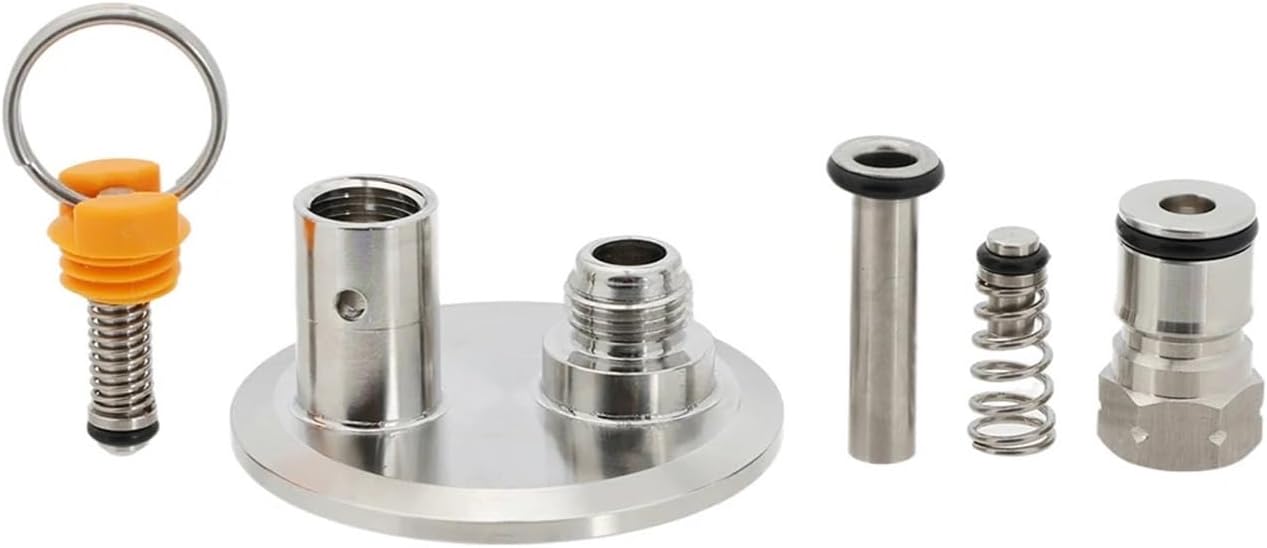 Brewing Equipment 2" Tri-clamp End Cap with PRV and Ball Lock Gas Post Dry Hopper Lid Closed Pressure Transfer Homebrew Conical Fermenter Parts Brewing Equipment