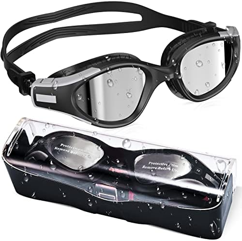 SwimStars Swim Goggles, Anti-Fog Swimming Goggles for Adult Men Women Youth