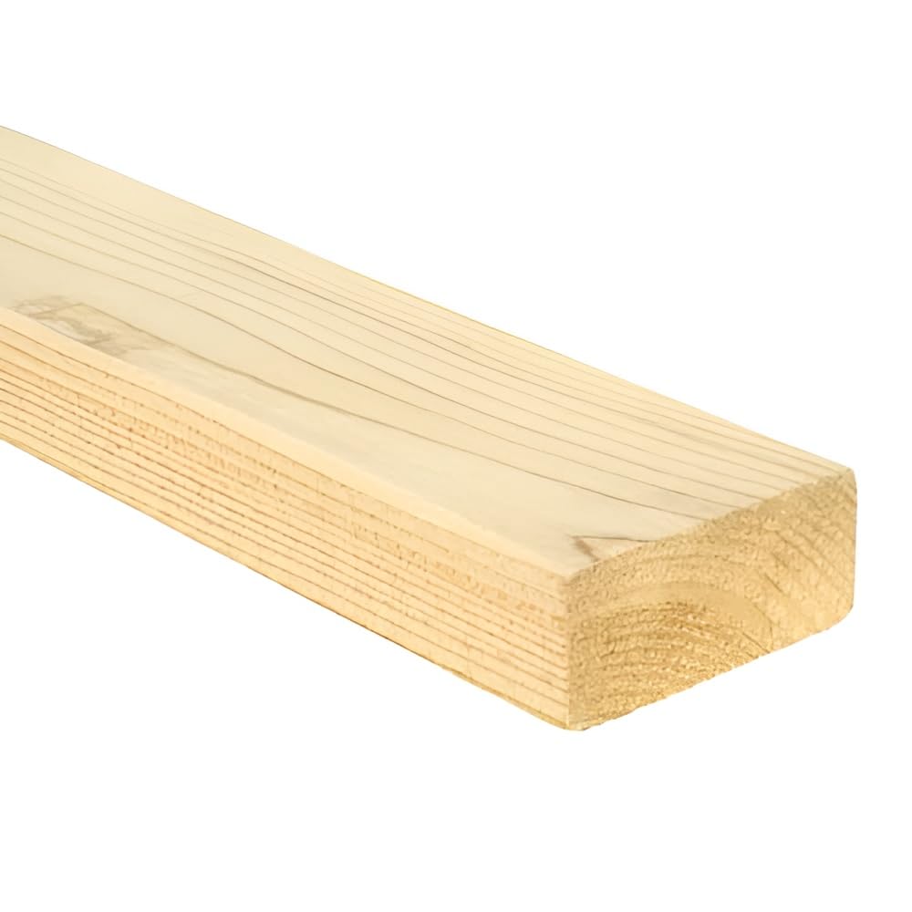 CLS Studwork Timber 38 x 89 x 3000mm C16 Softwood – Planed Structural Framing Wood, Pack of 10