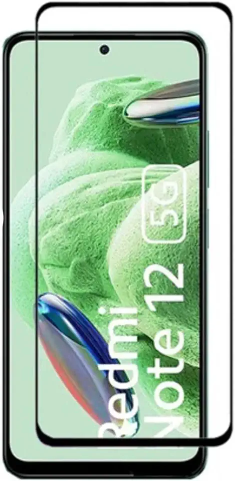 Película 5D 9D Ceramica Full Compatível com Xiaomi Redmi Note 12 + Kit Aplicação