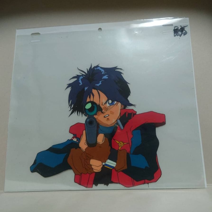 Amazon.co.jp: アニメ セル画 勇者特急マイトガイン 旋風寺舞人