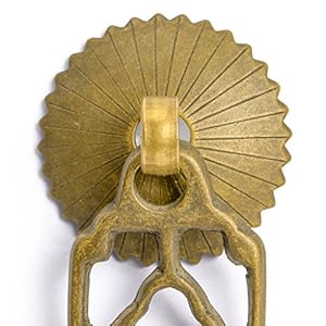 Hardware Philosophy Flower Box Brass Hardware Pulls 15 Inches Set of 2 Architectural Interior Design Furniture Cabinet Customization Hardware