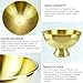 3 Gallon 12L Stainless Steel Beverage Tub Insulated Ice Bucket Metal Champagne Bowl with Base Large Size Ice Bowl for Wine Beer Home Bar Parties（Gold）
