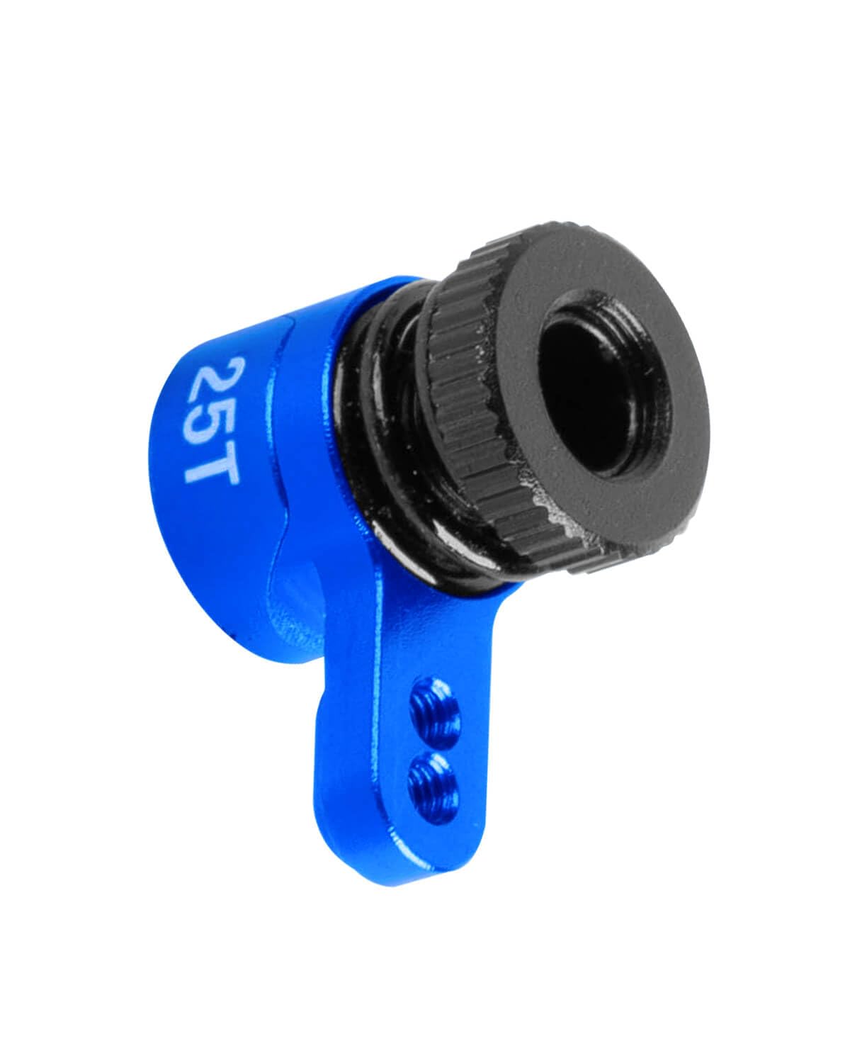 RCMYou RC Aluminum 25T Unloading Steering Servo Horn Servo Arm Upgrades Part for 1/10 RBX10 SCX10 90046 Capra 1.9 UTB LOSI,Alloy 25T Servo Arm Hops Up,Navy Blue