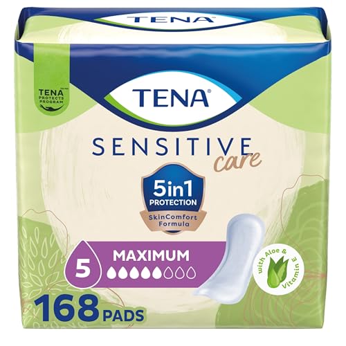 TENA Sensitive Maximum Bladder Control Pads, 13 in, 168 ct - image 1
