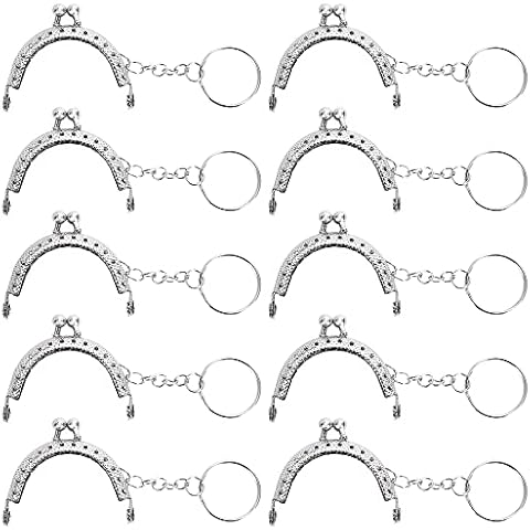 MengH-SHOP Retro Metal Purse Frames Cover