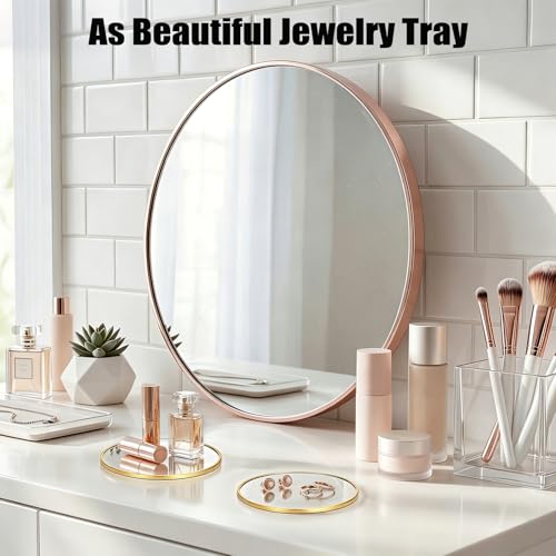 Dessous de verre miroir doré contre les taches d'eau sur vos tables - 5